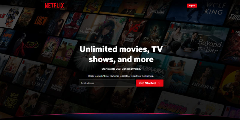 netflix movie site